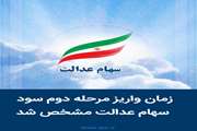 ابلاغ مصوبه دولت در خصوص اعطای سهام عدالت