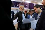 بازدید رئیس‌جمهور از غرفه سازمان خصوصی‌سازی در نمایشگاه «پیشگامان پیشرفت»