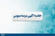 عرضه و واگذاری سهام تعدادی از دارایی‌های متعلق به دولت